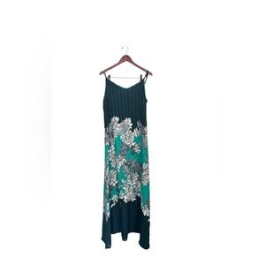 Vivan maxi a line dress pattern print floral medium